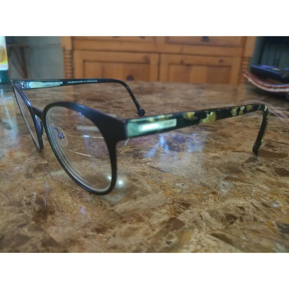 Jonathan Adler JA 505 Eyeglasses 51-18-145 Black / Tortoise Frames
